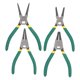 thumbnail image 1 of Juego de Alicates para Anillos de Seguridad de 4 Piezas, Incluye Alicates para Círculos A Presión para Uso Interno y Externo, Puntas Rectas y Dobladas, 1 of 5