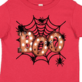 thumbnail image 4 of Inktastic Halloween Boo with Spiders in Web Boys or Girls Toddler T-Shirt, 4 of 5