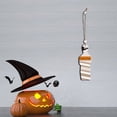thumbnail image 4 of Colgantes de calabaza de fantasma blanco con cabeza de Calavera, accesorios de decoración de fiesta de Halloween, cuerda de madera pintada, colgantes creativos L5, 4 of 4