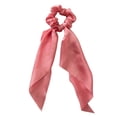 thumbnail image 1 of Women Girl Bow Satin Ribbon Ponytail Scarf Hair Tie Rope Scrunchies Elastic Band, 1 of 11
