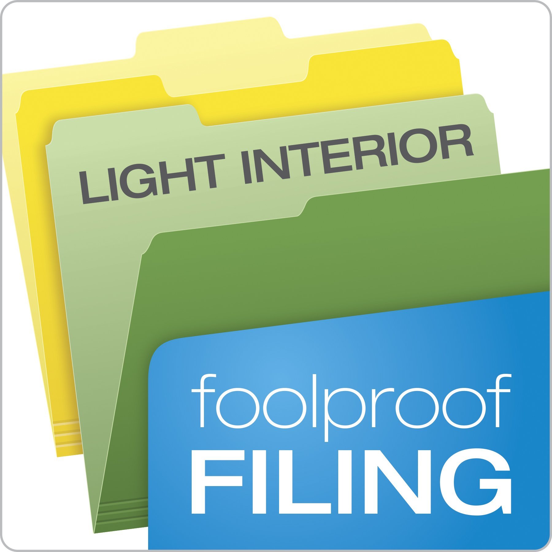Pendaflex Two-Tone Hanging File Folders, Letter Size, 36-Pack photo 2