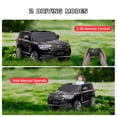thumbnail image 3 of Kids Ride-On Car 2 Seaters, 12V Licensed Toyota Land Cruiser Electric SUV Police Car Battery Powered Toy Truck with Remote Control,2 Motors, 3 Speeds, Music, Horn, LED Lights, 3 of 8