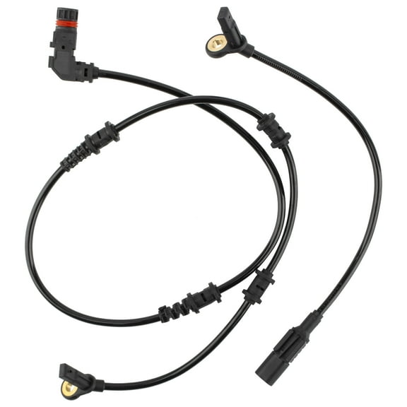 BOXI 2pcs Front/Rear Left/Right ABS Wheel Speed Sensor Fit for Mercedes-Benz GL320/GL350/GL450/GL550/ML320/ML350/ML450/ML500/ML550/ML63 AMG/R320/R350/R500/R63 AMG | ALS365 1645400717 ALS376 1645400917