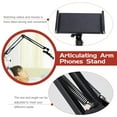 thumbnail image 3 of WEUVEB Bedside Phone Tablet Holder Iron Black 1Set for Using Devices on Desk, 3 of 7
