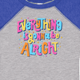 thumbnail image 4 of Inktastic Everything is Gonna be Alright Inspirational Quote Boys or Girls Baby Bodysuit, 4 of 5