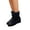 Black, variant on Womens Mid Calf Boots Soft Suede Slouchy Flat Low Heel Under Knee High Dress Booties