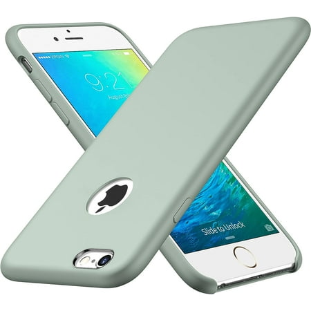 CellEver iPhone 6 /6s Silicone Case, Ultra Slim Shockproof Case with Soft Touch Microfiber Lining Cushion Designed for iPhone 6 / 6S 4.7 inch - H-Mint Mint iPhone 6 / 6s