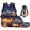 Fire Lightning Tractor, variant on Bulopur Boys 17" Backpack Set for Elementary School 4 in 1 Waterproof Shark Bookbag with Lunch Box, Water Bottle Holder and Pencil Case, Lightweight School Bag for Kids