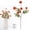 Orange, variant on Artificial pompon mum flower small chrysanthemum realistic flower for room decor aesthetic living room farmhouse house decor, includes one artificial pompon mum