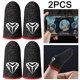 thumbnail image 1 of 2 Pares Fundas para El Dedo para PUBG Cubierta Transpirable A Prueba Sudor para La Del Dedo (rojo), 1 of 9