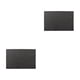 thumbnail image 3 of Tapete de PVC Bearachild Color sólido Negro 2Conjunto, 3 of 6