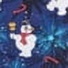 thumbnail image 6 of Warner Bros. Frosty The Snowman Too Cool For Yule Women's V-Neck Print Scrub Top, Sizes XS-3XL, 6 of 6