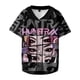 thumbnail image 3 of Pop cazadora para niña Boys Girls Fashion Round-Neck Group Panels T Shirt （Navy）, 3 of 4