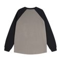 thumbnail image 2 of Jalioing Men's Pullover Tee Color Block Long Sleeve Dropped Shoulder T Shirts Casual Loose Crew Neck Tops, 2 of 3