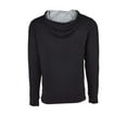thumbnail image 3 of Next Level Unisex The French Terry Hooded Pullover 9301, XS, Black/Heather Grey, 3 of 3