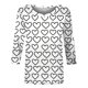 thumbnail image 5 of Xuyuer Women's Casual 3/4 Sleeve T-Shirts Round Neck Cute Tunic Tops Basic Tees Blouses Business Work Tee Top Summer Tunic Tops Dressy T-Shirts Pleated Shirts Fit Pullover Tshirts, 5 of 8