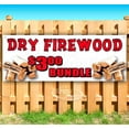 thumbnail image 1 of Dry Firewood $3 Bundle 13 oz Vinyl Banner With Metal Grommets, 1 of 4