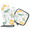 Multicolor 3, variant on CURLYOOT Moose Forest Woodland Oven Mitts and Pot Holders Sets of 2, Non-Slip Washable Hot Pads and Oven Gloves for Kitchen Cooking Baking