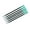 Green, variant on SLUOHZXI 0.07 oz Water Soluble Fabric Pen, Dual Tip Water Washable Marker, Disappearing Ink Dot Drawing Pen with Thick & Fine Tip for Clothing, Grid Marking & Sewing Projects,Green