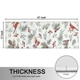thumbnail image 5 of Kitchen Rugs Sets Of 2,White Christmas Bird and Pine Pattern Anti Fatigue Kitchen Mat Rugs Non Slip Washable,Decorative Kitchen Floor Mats for Kitchen,Sink,Laundry,17"X47", 5 of 5