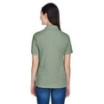 thumbnail image 2 of Harriton Polo Shirt M265W Women's Short Sleeve 5 oz Easy Blend, 2 of 2