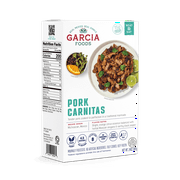 Garcia Foods Pork Carnitas, Fully Cooked GLP1-Friendly Refrigerated Entree, 14 oz Serves 4