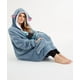 thumbnail image 4 of Sudadera con capucha Disney Stitch para mujer, forro polar cálido, azul, 4 of 6