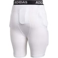 thumbnail image 2 of Adidas 5 Pocket Girdle, White/Black, 3XL, 2 of 2