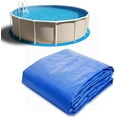 thumbnail image 1 of Tapis de Doublure Rond hors Terre de 18 Pi pour Piscine, sous-Couche de Tapis de Piscine Extérieur Robuste pour Piscines Rondes de 18 Pi, Empêche les Perforations, Protège-Toile de Sol pour Piscine (18 Pi), 1 of 7