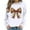 White, variant on Wancir Christmas Tunics for Women Xmas Jumper Xmas Tops Christmas Blouse Xmas Gifts Christmas Tops Novelty Xmas Shirts