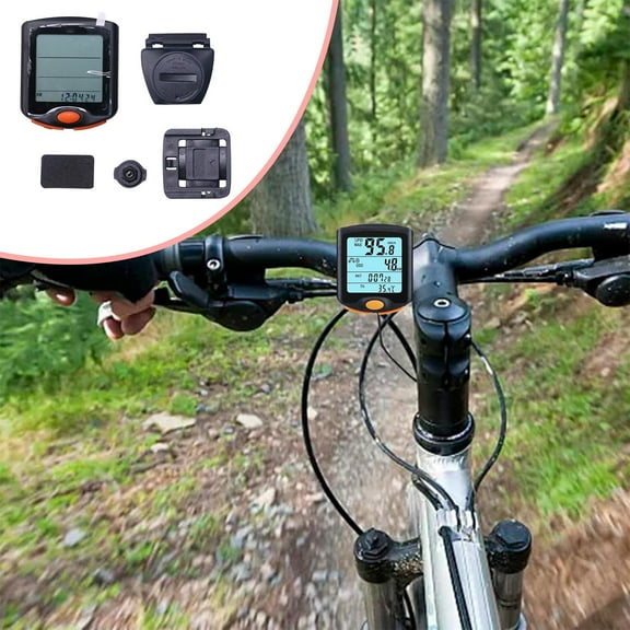 Cycling Computer Wireless Bike Speedometer with Smart Backlight Multifunctional Rainproof Odometer for Accurate Cycling Data Tracking