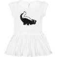thumbnail image 3 of Inktastic Animals Cute Skunk Girls Baby Dress, 3 of 5