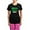 With Pink Pant, variant on CafePress - Irish Today Mexican Tomorrow Women's Dark Pajamas - Women's Short Sleeve Print T-Shirt and Pants Dark Cotton Pajama Set