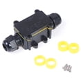 thumbnail image 3 of 2 Way Waterproof Electrical Junction Box For Outdoor Lighting Cable IP68 DSJ AL, 3 of 10