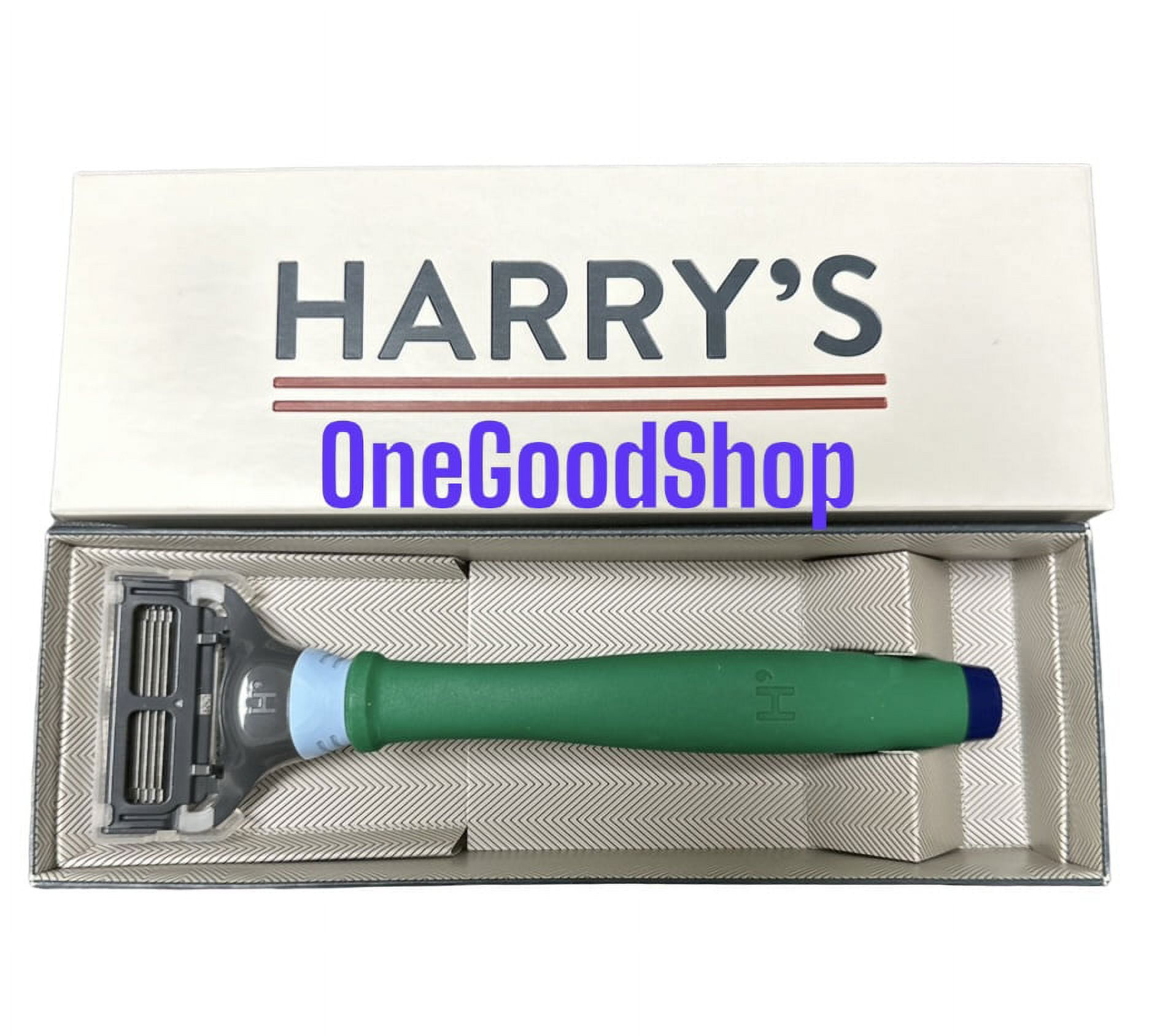 Harry's NEW Men's 5-blade razor blade refills 7 count + 1 Handle- bulk