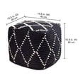 thumbnail image 2 of HOMETRENDS Pouf, 2 of 3