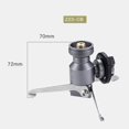 thumbnail image 4 of Horno adaptador de trípode con soporte de estufa de cohete con socio de gas largo Afortunado Sencillez, 4 of 5