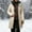 Beige, variant on Fleece Lined Puffer Jacket for Womens Winter Long Quilted Coat Thicken Warm Hooded Outerwear with Pocket New Oversized Outerwear Jackets Black L