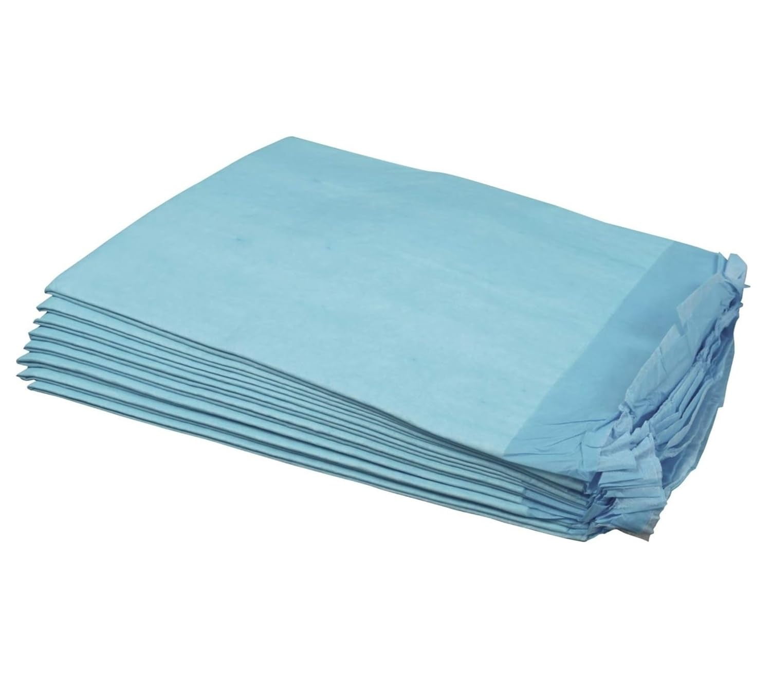 Disposable Fluff-Filled Underpads, Light Absorbency Breathable Bed Pads for Adults, Kids and Pets 23 x 24 inches (Pack of 100)