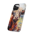 thumbnail image 4 of Cute iPhone Cases - Highland Harmony: Robust Rocky Mountain-Inspired Tough iPhone Case Featuring an Expressionism Fresco Highland Cow, Farm, 4 of 6