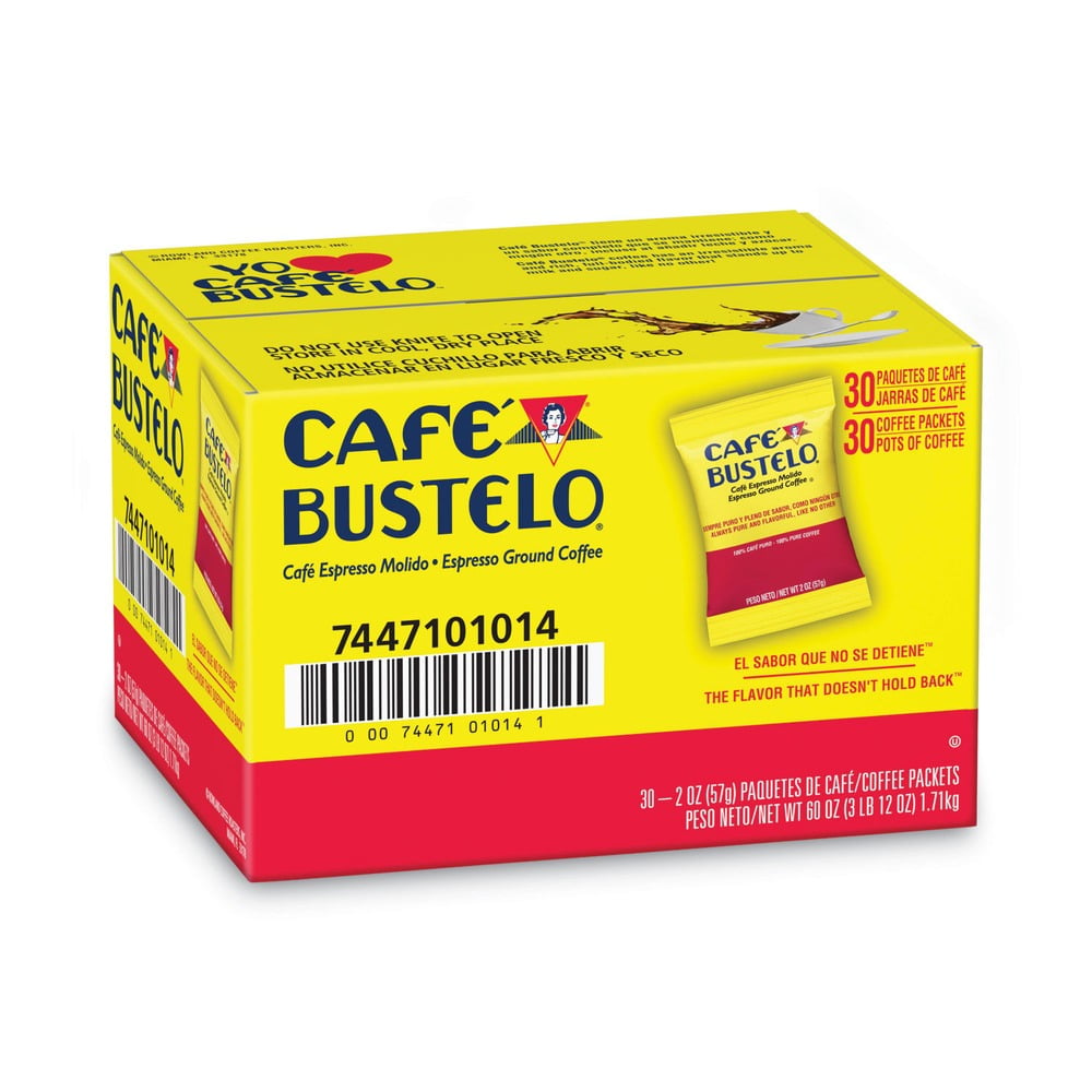Café Bustello Coffee, Espresso, 2oz, 30 Ct