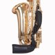 thumbnail image 3 of BESTYASH 1Ud Saxophone Shoulder Strap Negro Ajustable Con De Cuero Para Saxofón, 3 of 5