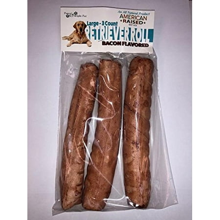 - Pure & Simple Pet 3 - pack Large Retriever Roll 8
