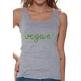 thumbnail image 1 of Awkward Styles Vegetarian Tshirt Nifty Foliage Tank Top for Her Ladies Tanks Vegan Friendly T-Shirts for Her Vegan T Shirts Vegan Clothes for Women Vegan Organic Shirts for Her Gifts for Vegetarians, 1 of 4