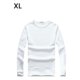 thumbnail image 2 of Sonducket Top básico para hombre, ropa interior cálida de otoño, Base para clima frío, ropa de Color sólido, Jersey informal de ocio, deportes, Camisetas SG Espesar blanco Sonducket AP013161-03, 2 of 6