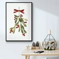 thumbnail image 5 of Mistletoe Bow I - Framed Gallery Wrapped Holiday Canvas - 27 x 41 - Black Frame, 5 of 8