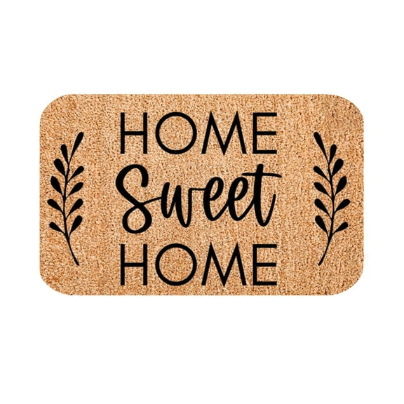 Fsqjgq Creative Carpet Area Rugs Entrance Rug Door Door Mats Outside Welcome for Front Mats Bathroom Products Gold