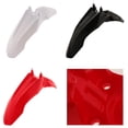 thumbnail image 4 of Juego de guardabarros para motocicleta y bicicleta, guardabarros delantero y trasero para ciclismo, guardabarros para neumáticos Negro Zulema Guardabarros delantero de la motocicleta, 4 of 8