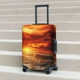 thumbnail image 6 of Beach Sunset Travel Luggage Suitcase COVER, Washable Suitcase COVERS Elastic, S - Fits 18-21 inch luggage (No Suitcase), 6 of 6