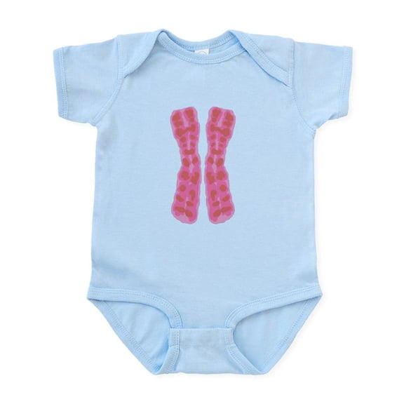 CafePress - XX Infant Bodysuit - Baby Light Bodysuit, Size Newborn - 24 Months